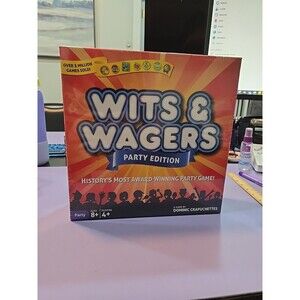 2015 New Party Edition Wits & Wagers Family Award Party Game*Sealed